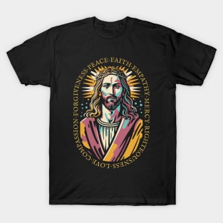 Jesus Christ Love Faith Christian Gift Idea T-Shirt